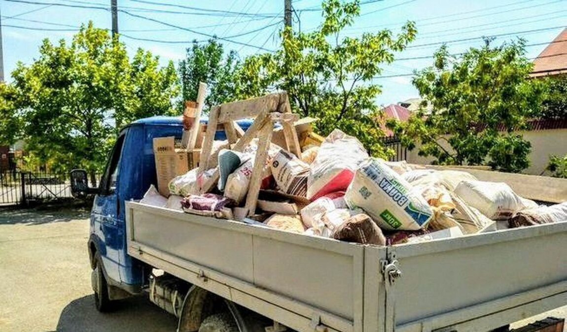 Вывоз мусора Газелью в Тайшете в октябре