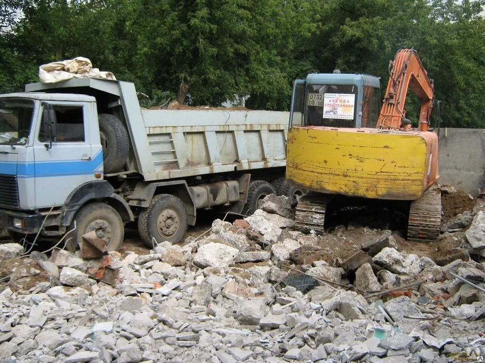 Вывоз бетонного боя и утилизация в Тайшете в октябре