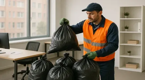 Уборка и вывоз мусора после мероприятий в Тайшете в октябре